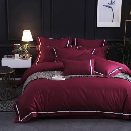 Simpel Bed Suit - Burgundy