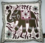 Mumbai Cushion - Green